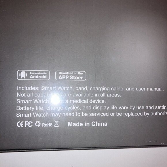 Smart Watch D300, Multiple Color Bands And Earbuds - RV:$199 - Picture 7 of 7